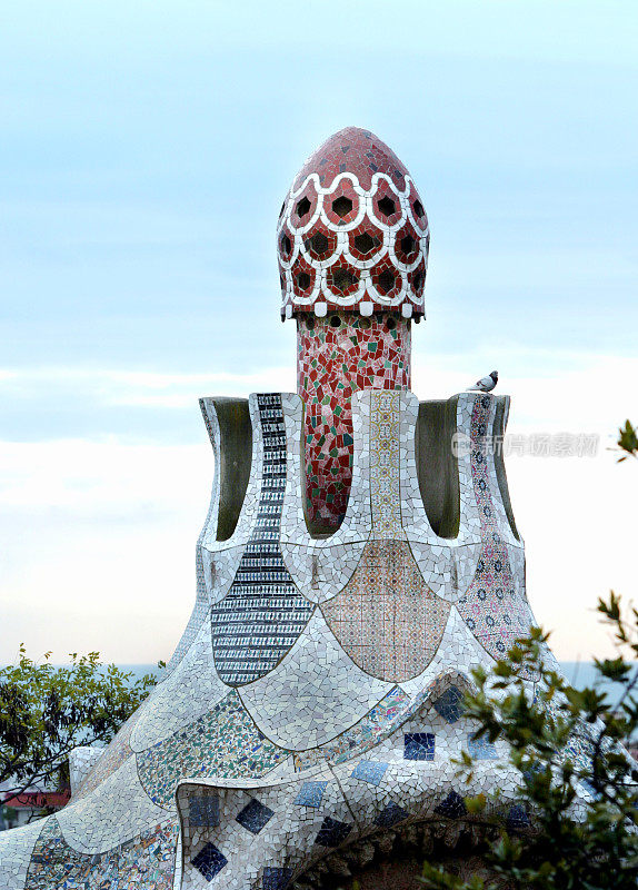 Parc Guell Gaudi Architecture西班牙巴塞罗那